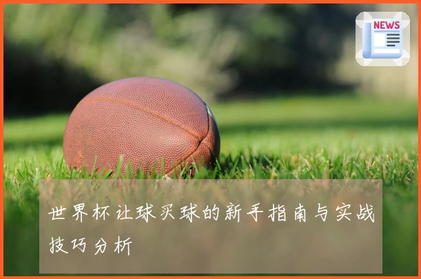 世界杯让球买球的新手指南与实战技巧分析
